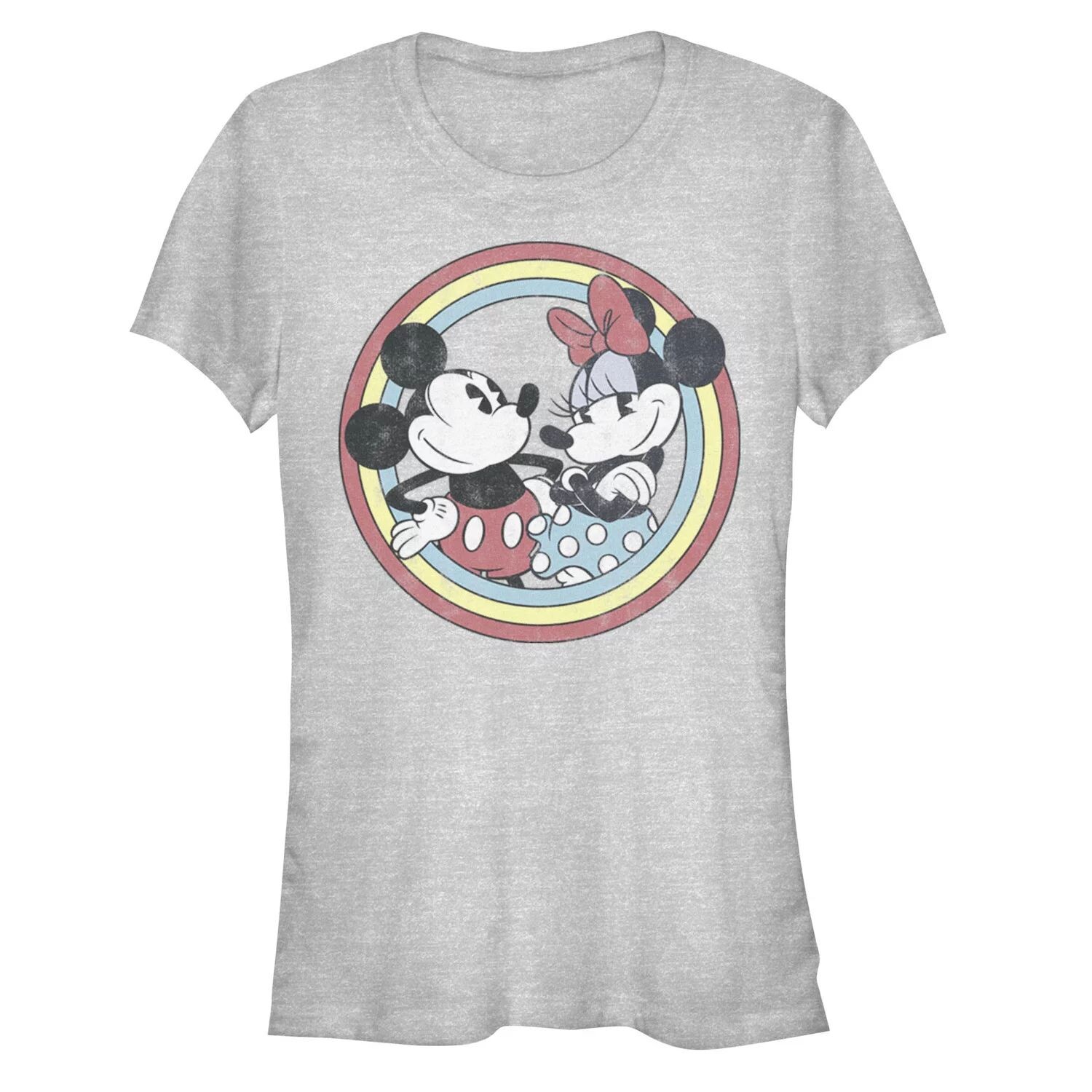 Классическая облегающая футболка с изображением Микки и Минни Disney's Juniors Disney
Классическая облегающая футболка с изображением Микки и Минни Disney's Juniors Disney