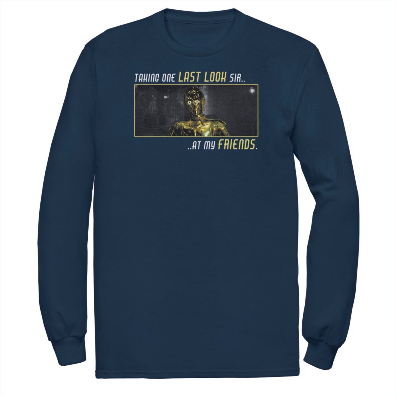 Мужская футболка «Звездные войны: Скайуокер. Восход» C-3PO «Последний взгляд» Licensed Character
Мужская футболка «Звездные войны: Скайуокер. Восход» C-3PO «Последний взгляд» Licensed Character