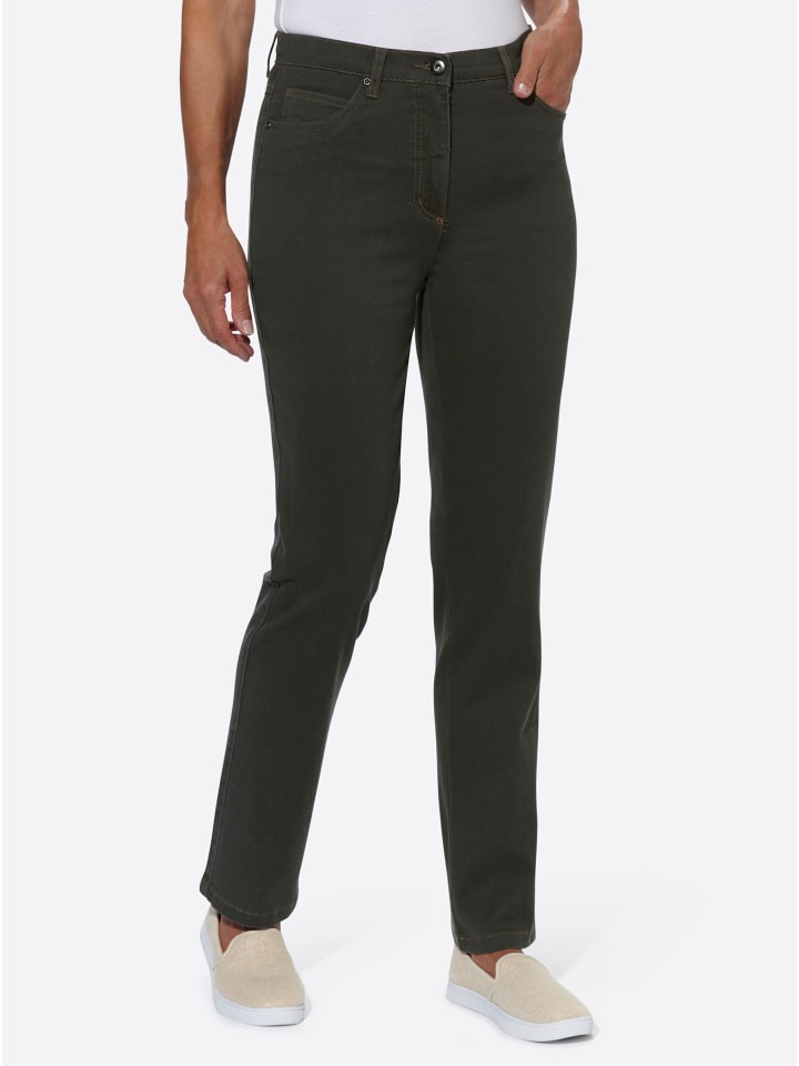 Джинсы с пятью карманами цвета хаки WITT WEIDEN
Джинсы с пятью карманами цвета хаки WITT WEIDEN