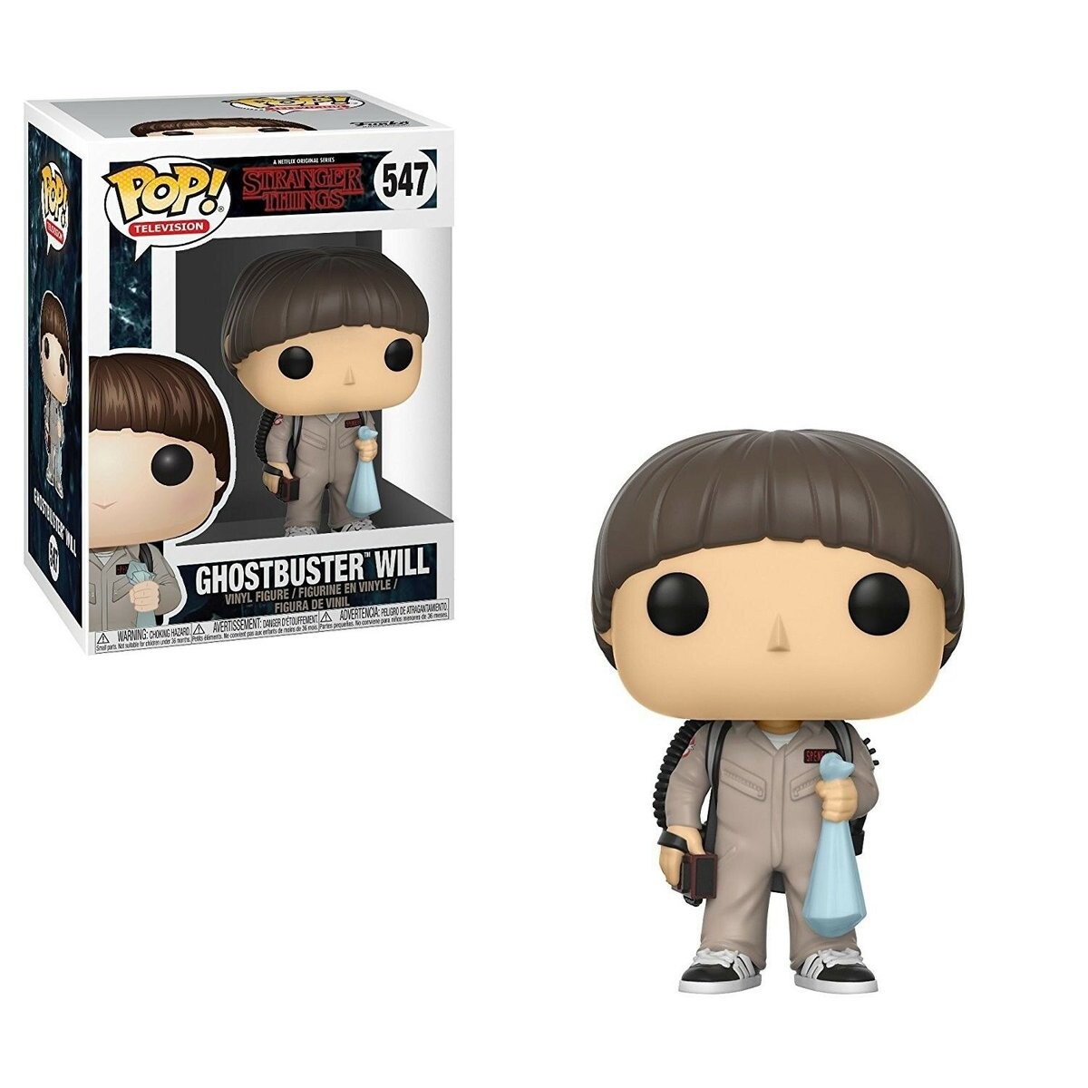 Funko POP! Очень странные дела, коллекционная фигурка, Уилл Охотник за привидениями, 547 г.
Funko POP! Очень странные дела, коллекционная фигурка, Уилл Охотник за привидениями, 547 г.