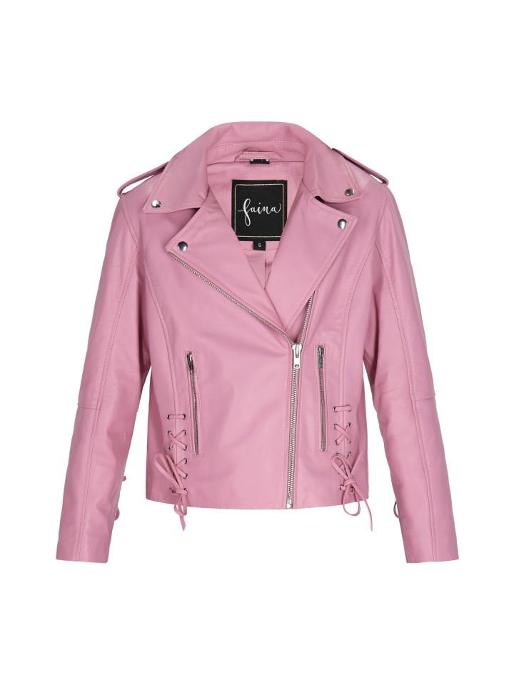 Кожаная куртка faina, розовый
Кожаная куртка faina, розовый