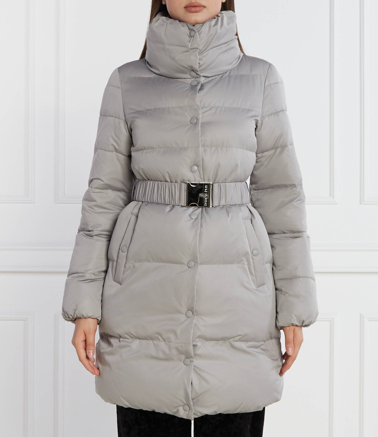 Куртка Patrizia Pepe Regular Fit, серый 
Куртка Patrizia Pepe Regular Fit, серый