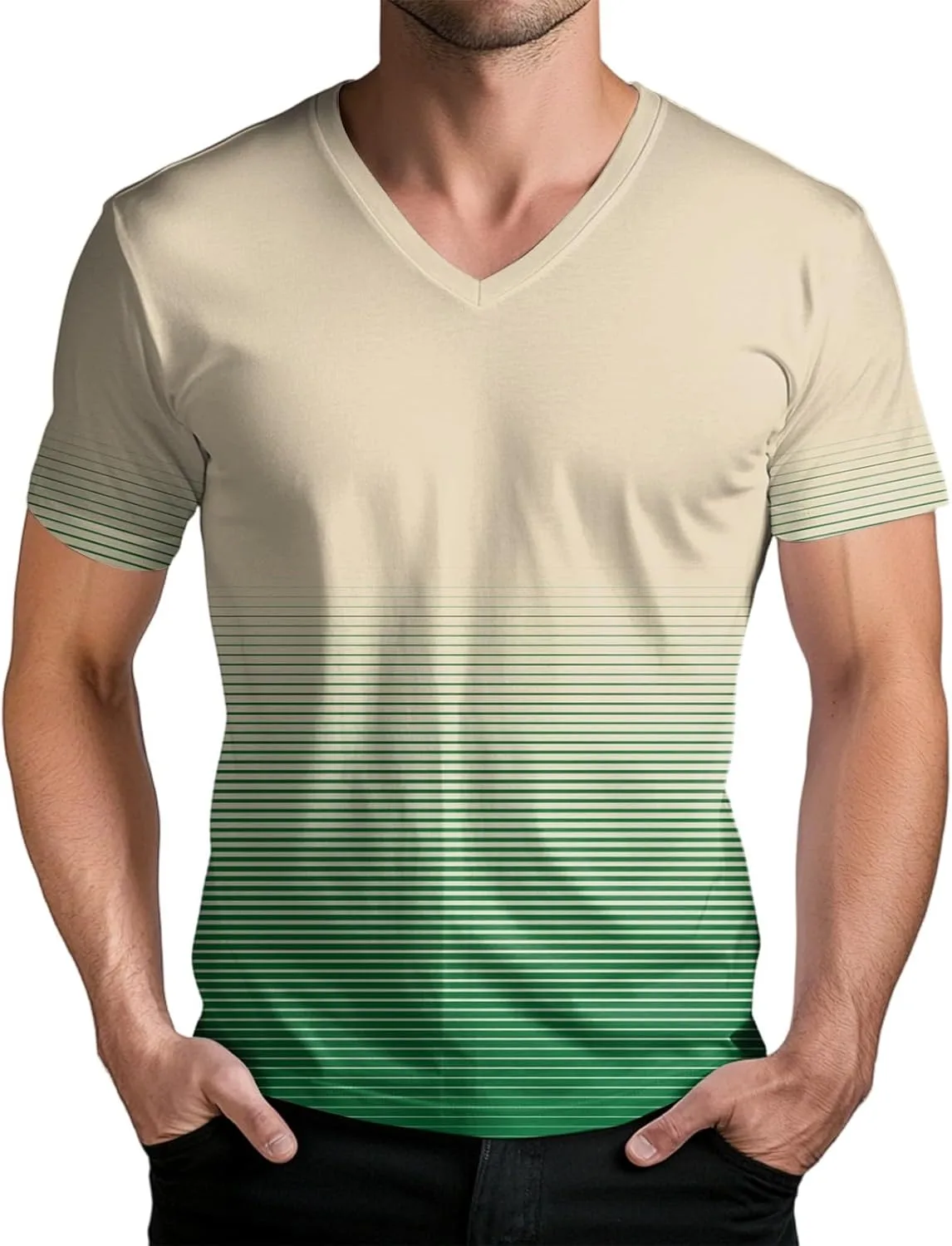 Футболка Wenkomg1 мужская с V-образным вырезом, градиентная, размеры M-3XL
Футболка Wenkomg1 мужская с V-образным вырезом, градиентная, размеры M-3XL