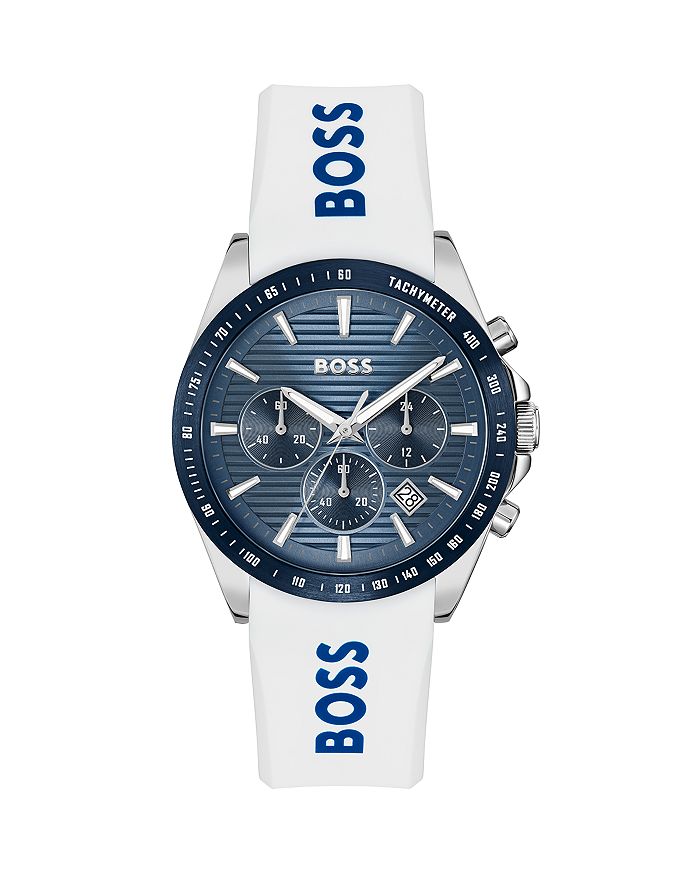 Хронограф Strike, 41 мм BOSS Hugo Boss, синий
Хронограф Strike, 41 мм BOSS Hugo Boss, синий