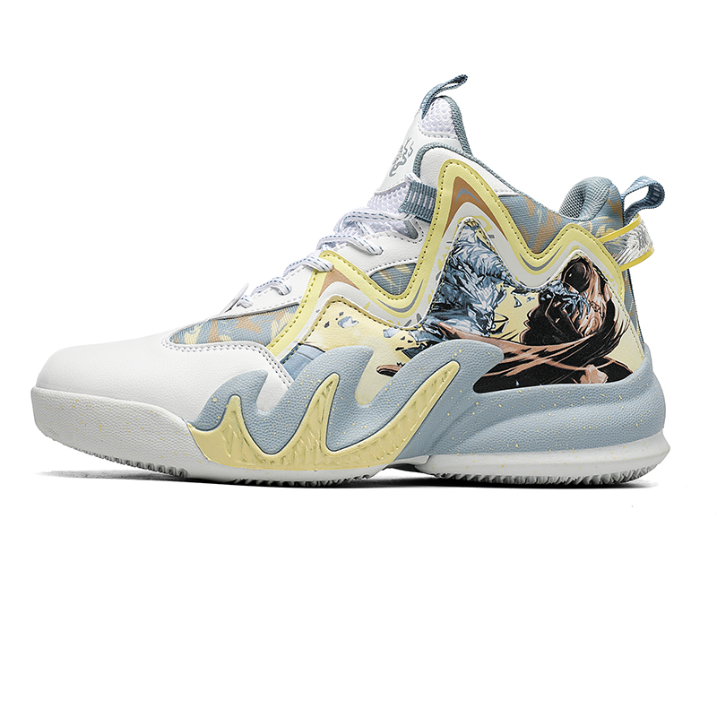 Wooden Rabbit Скользоустойчивые баскетбольные кроссовки мид-топ унисекс бело-серо-желтые, цвет White Gray Yellow
Wooden Rabbit Скользоустойчивые баскетбольные кроссовки мид-топ унисекс бело-серо-желтые, цвет White Gray Yellow