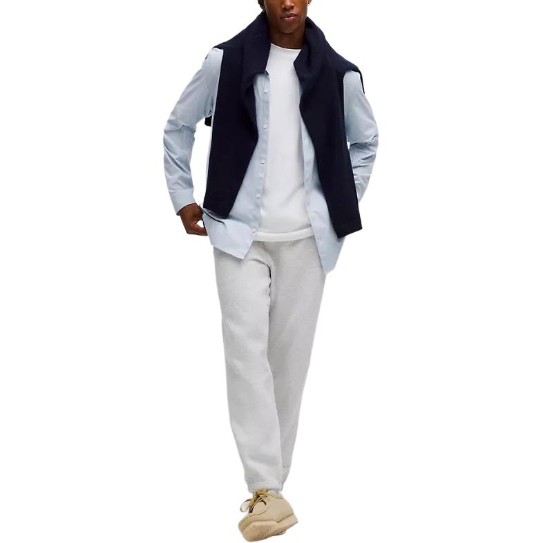 Классические повседневные брюки Steady State для мужчин Lululemon, серый/белый
Классические повседневные брюки Steady State для мужчин Lululemon, серый/белый