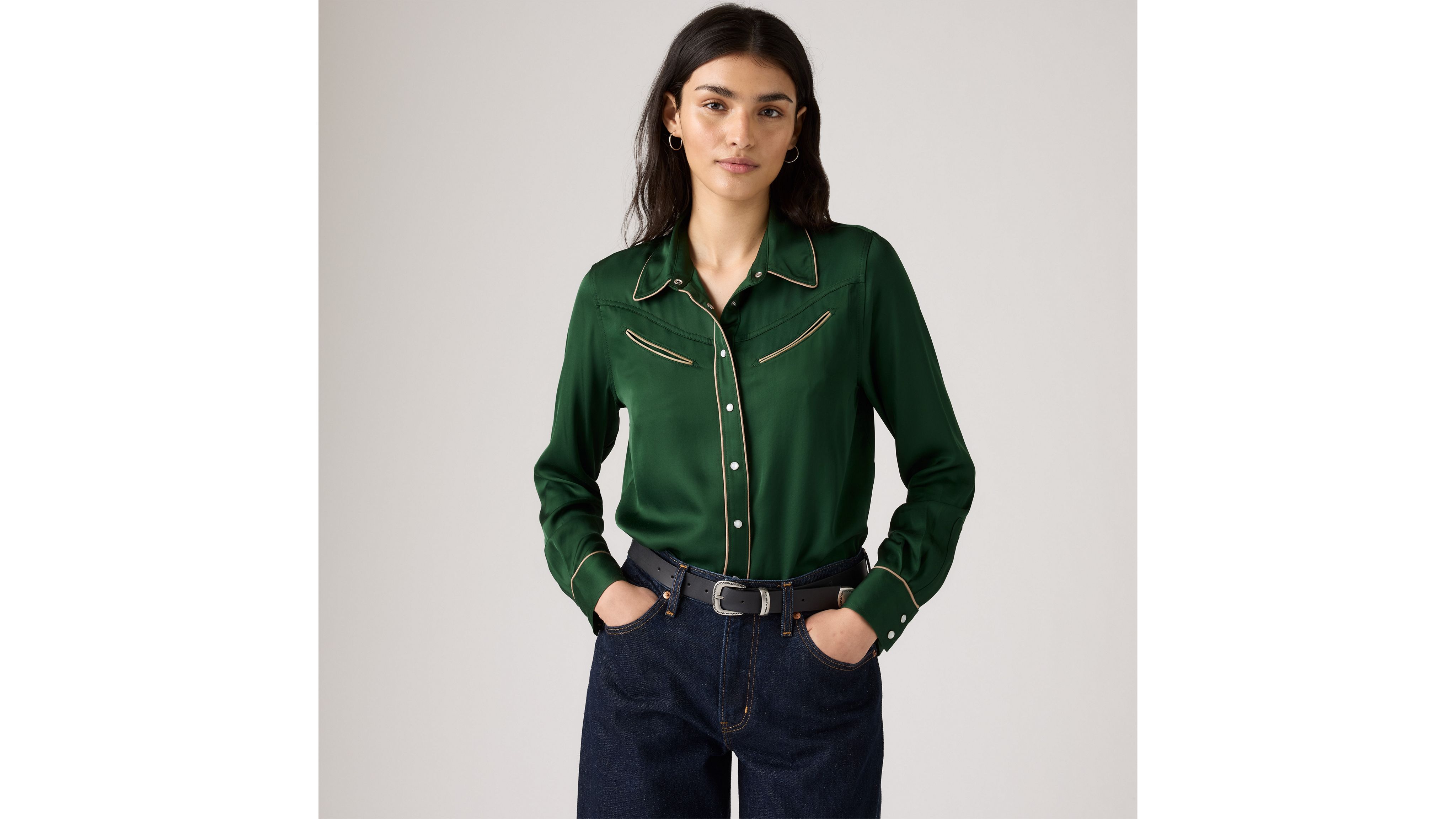 Архивная рубашка Bradie Levi's, Mountain View - Green
Архивная рубашка Bradie Levi's, Mountain View - Green