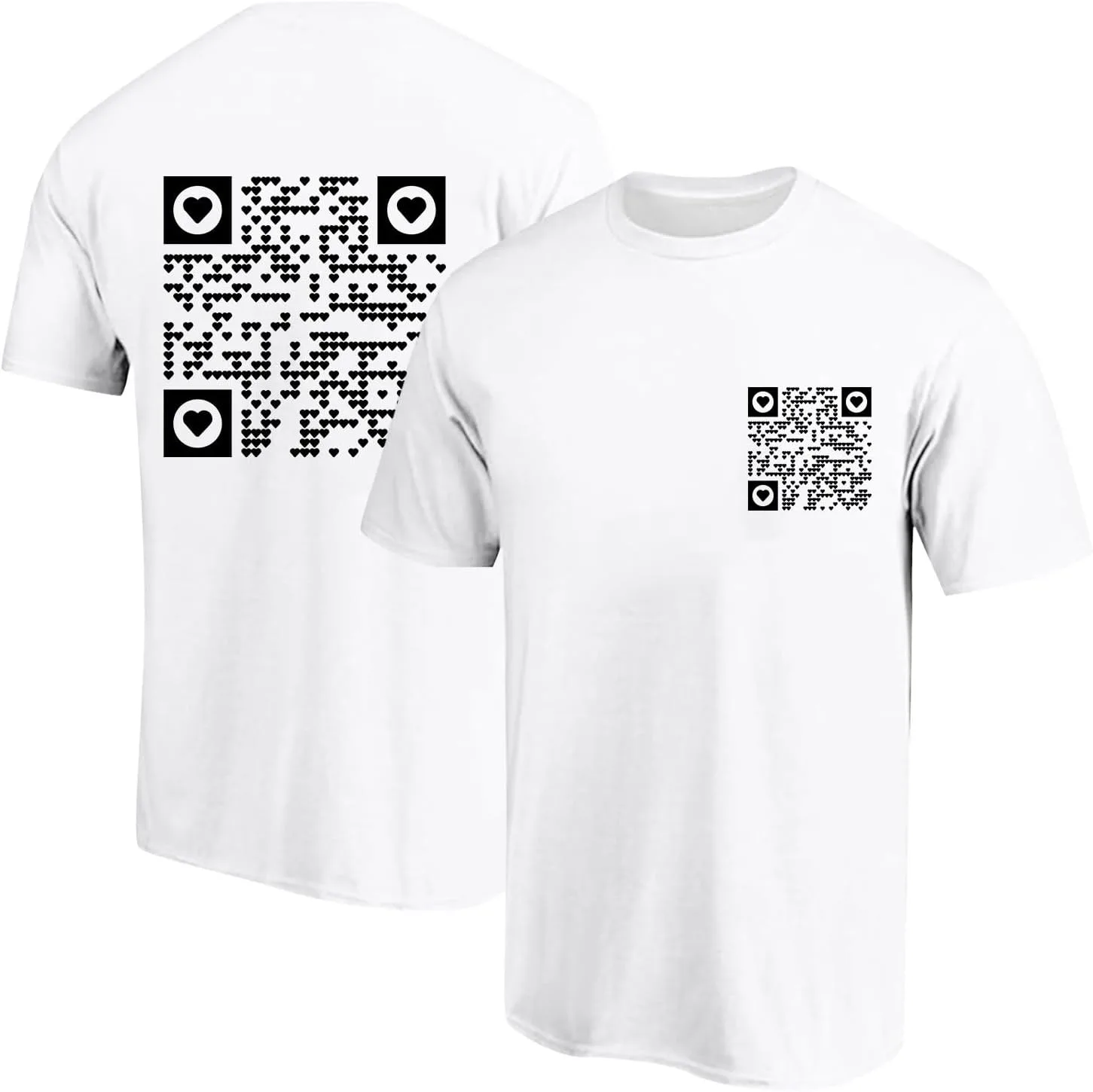 Мужская футболка с принтом QR-кода, Casual, короткий рукав, мягкая и дышащая
Мужская футболка с принтом QR-кода, Casual, короткий рукав, мягкая и дышащая