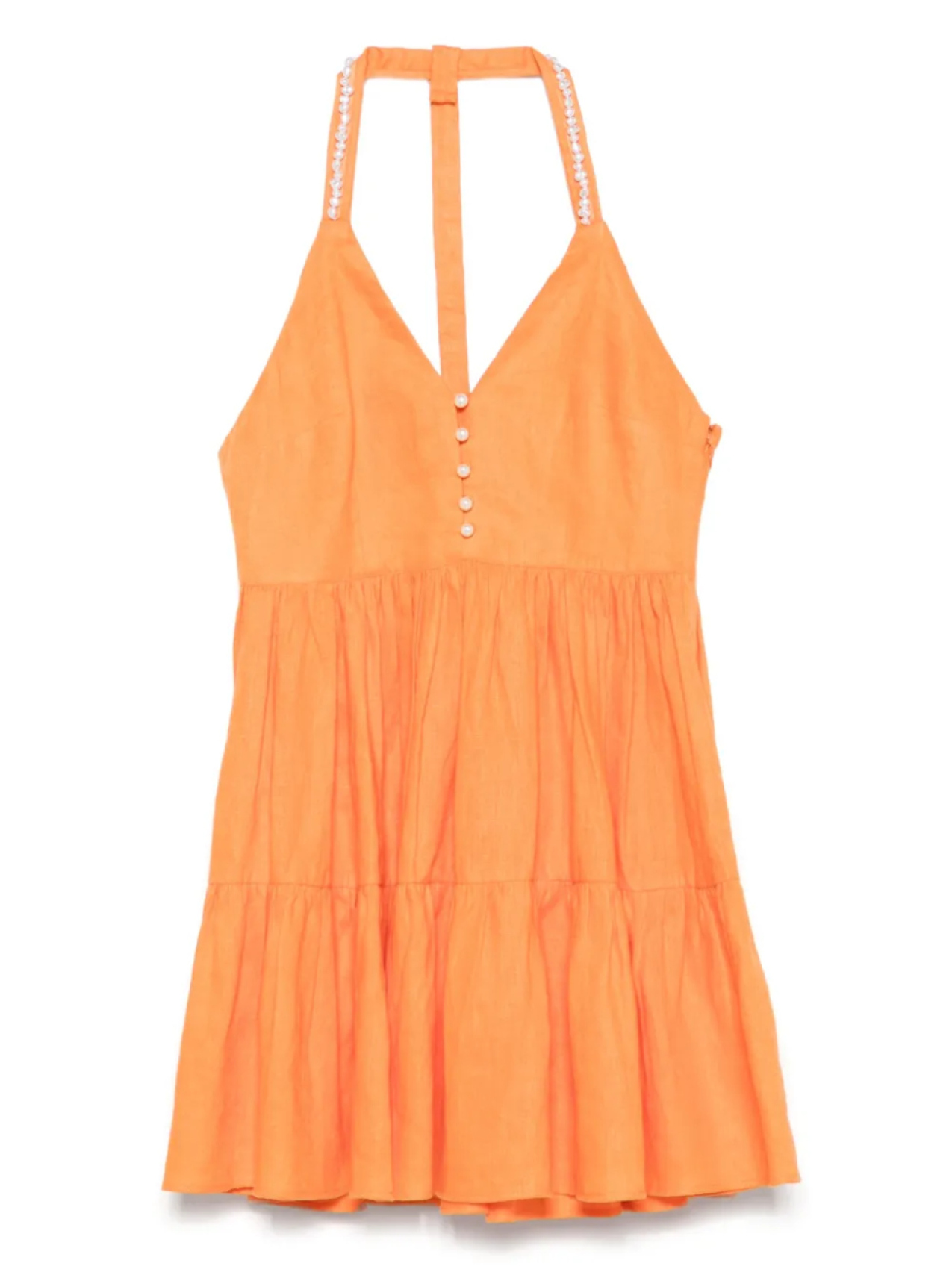 Льняное мини-платье Maje, оранжевый
Льняное мини-платье Maje, оранжевый