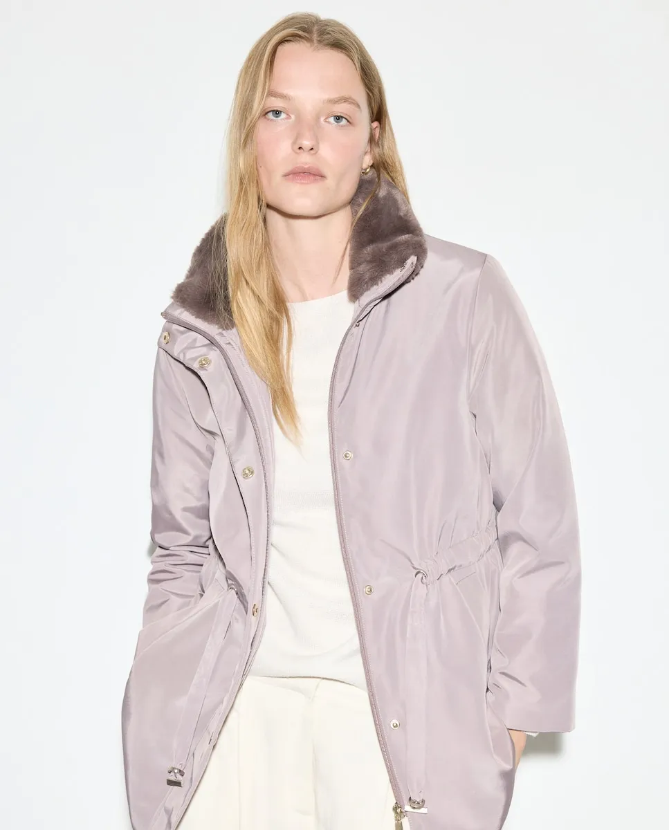 Женская короткая однотонная парка Woman El Corte Inglés, лиловый
Женская короткая однотонная парка Woman El Corte Inglés, лиловый