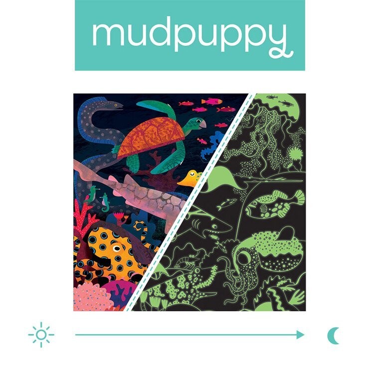 Mudpuppy, пазл, семейный светящийся в темноте Океан, 500 шт.
Mudpuppy, пазл, семейный светящийся в темноте Океан, 500 шт.