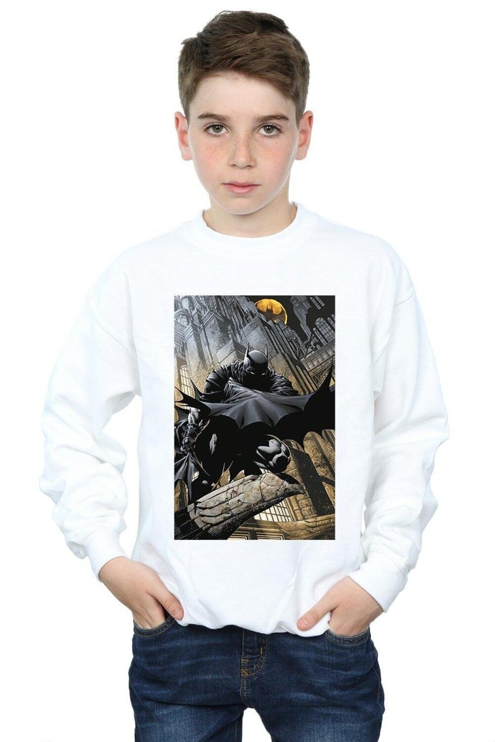 Толстовка «Бэтмен Ночь Готэм-сити» DC Comics, белый
Толстовка «Бэтмен Ночь Готэм-сити» DC Comics, белый