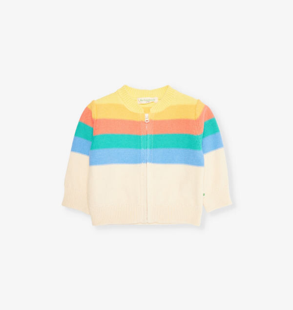 Кардиган из органического хлопка с радужной вязкой «Барнакл» для детей от 0 до 24 месяцев The Bonnie Mob, цвет rainbow
Кардиган из органического хлопка с радужной вязкой «Барнакл» для детей от 0 до 24 месяцев The Bonnie Mob, цвет rainbow