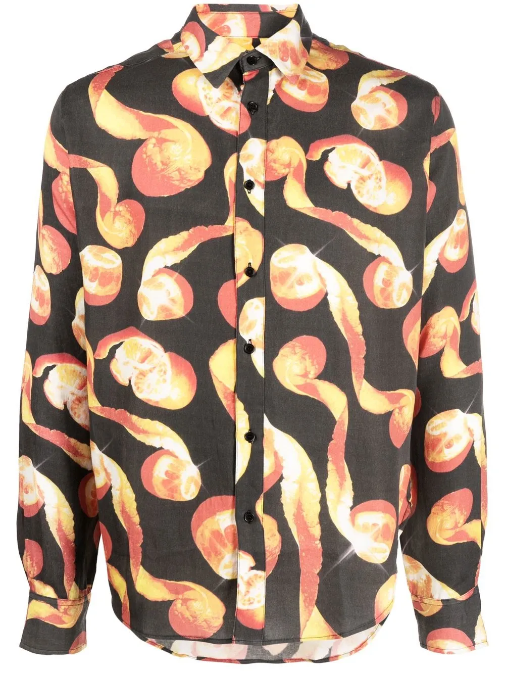 Рубашка с длинными рукавами и графичным принтом Viktor & Rolf, черный
Рубашка с длинными рукавами и графичным принтом Viktor & Rolf, черный