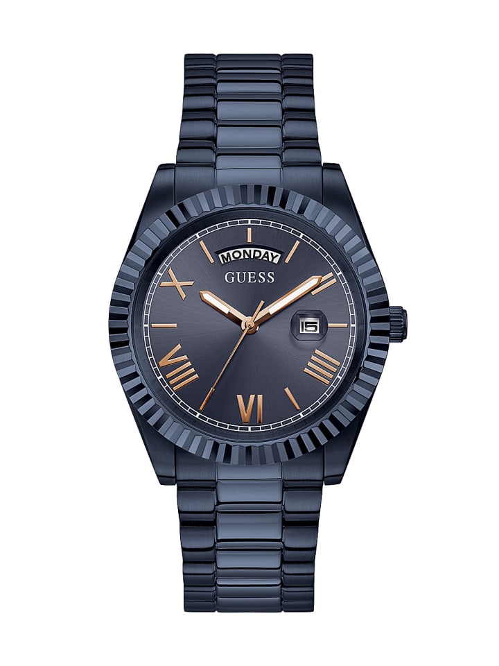 Guess Мужские аналоговые часы синего цвета
Guess Мужские аналоговые часы синего цвета