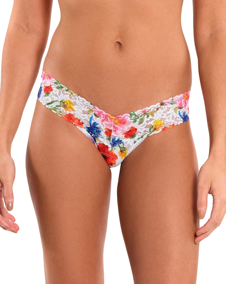 V-образное кружевное танго с низкой посадкой Hanky Panky, многоцветный
V-образное кружевное танго с низкой посадкой Hanky Panky, многоцветный