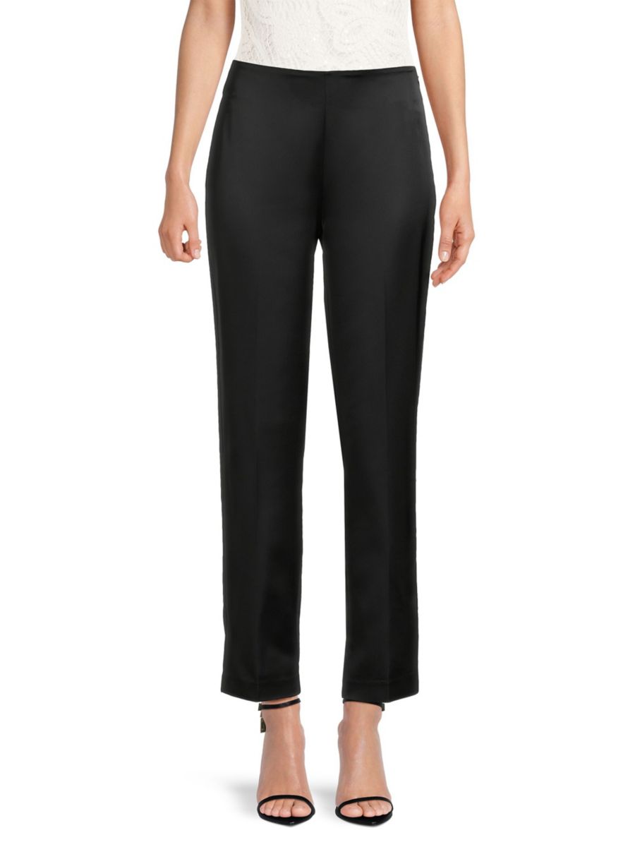 Атласные брюки-сигареты Pearson Ungaro, черный
Атласные брюки-сигареты Pearson Ungaro, черный