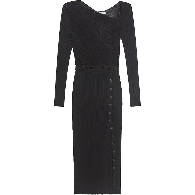 Self Portrait Длинное Платье с Длинными Рукавами Женское Классическое Черное
Self Portrait Длинное Платье с Длинными Рукавами Женское Классическое Черное