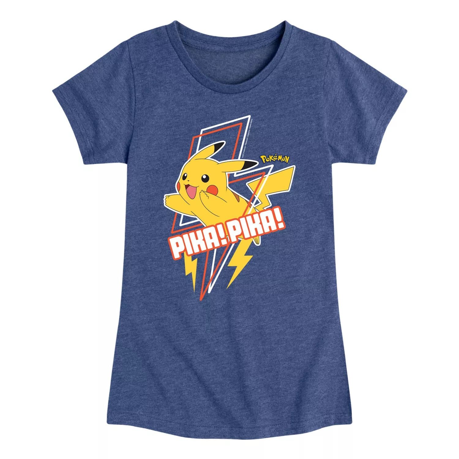 Футболка с рисунком Pokemon Pikachu Pika Bolt для девочек 7–16 лет Pokemon, синий
Футболка с рисунком Pokemon Pikachu Pika Bolt для девочек 7–16 лет Pokemon, синий