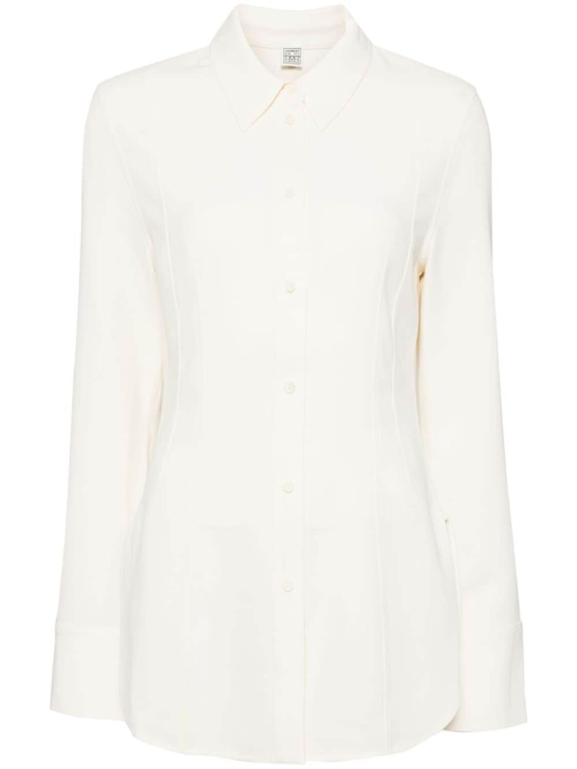 TOTEME рубашка с классическим воротником, нейтральный цвет
TOTEME рубашка с классическим воротником, нейтральный цвет