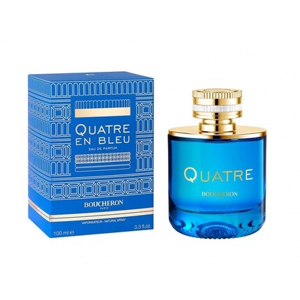 Boucheron Quatre En Bleu Eau De Parfum For Women 100ml
Boucheron Quatre En Bleu Eau De Parfum For Women 100ml