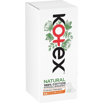 Подкладки Natural Normal 40 Kotex
Подкладки Natural Normal 40 Kotex