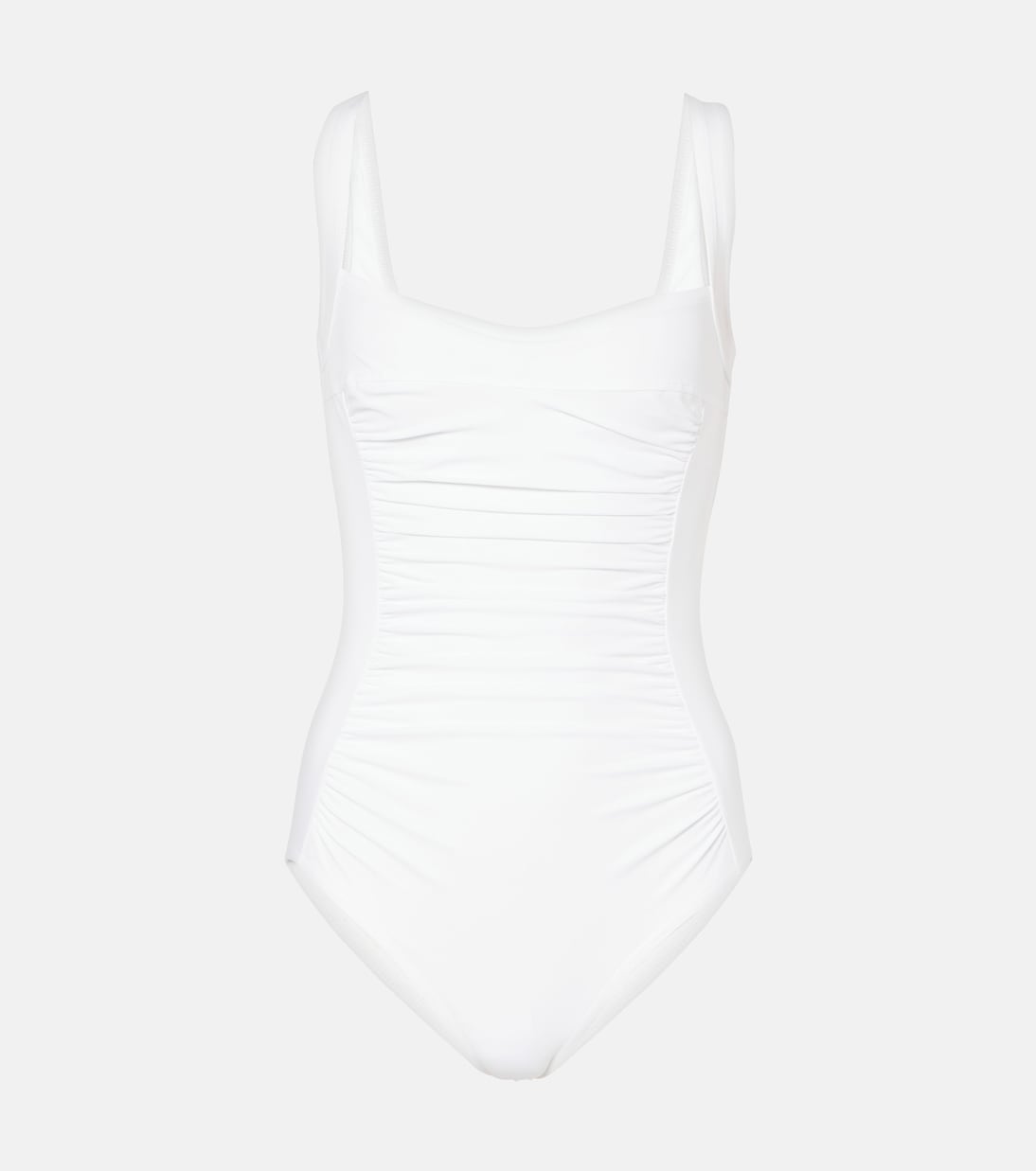 Купальник с рюшами и пайетками Karla Colletto, белый
Купальник с рюшами и пайетками Karla Colletto, белый