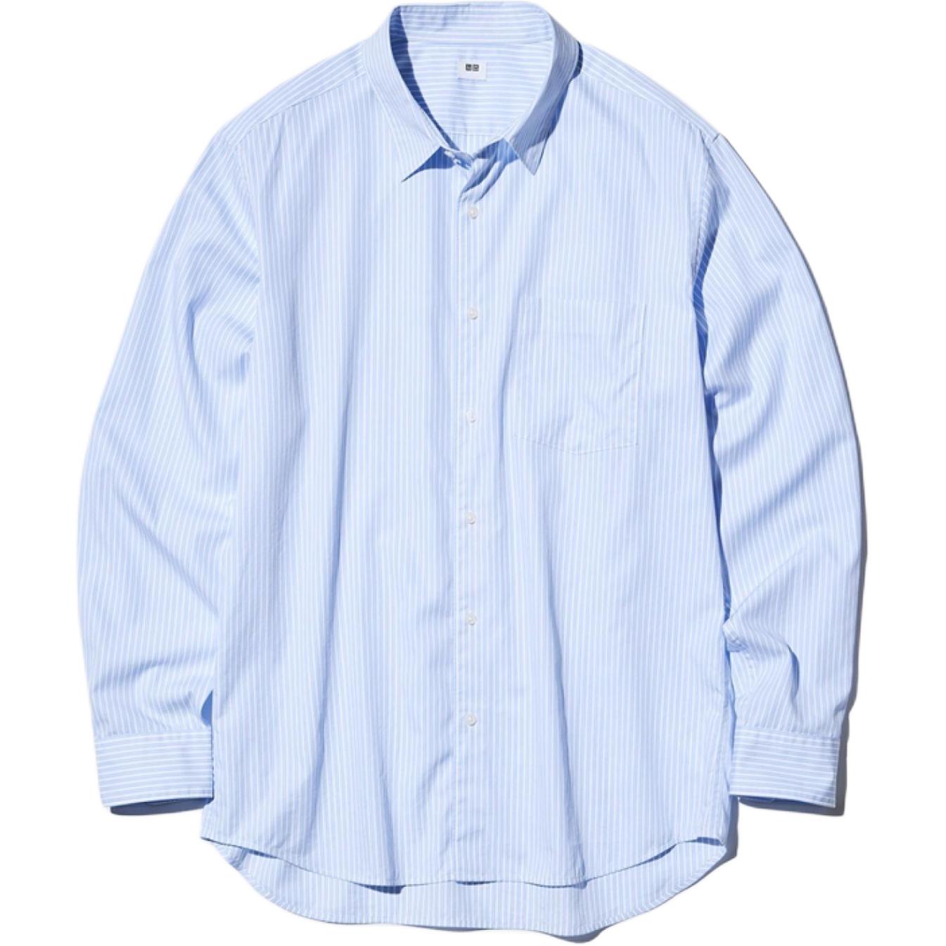 Uniqlo Рубашки унисекс, светло-голубые, умеренного цвета
Uniqlo Рубашки унисекс, светло-голубые, умеренного цвета