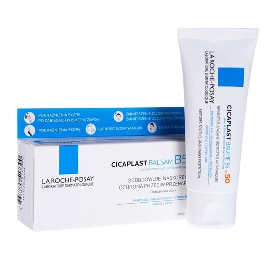 Лосьон, SPF 50, 40 мл La Roche-Posay Cicaplast Baume B5
Лосьон, SPF 50, 40 мл La Roche-Posay Cicaplast Baume B5