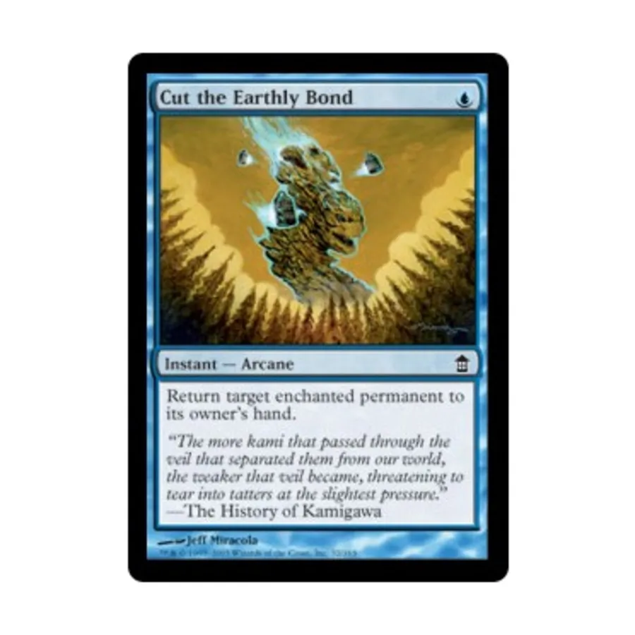 CCG Разорвите земные узы (С), MTG - Saviors of Kamigawa
CCG Разорвите земные узы (С), MTG - Saviors of Kamigawa