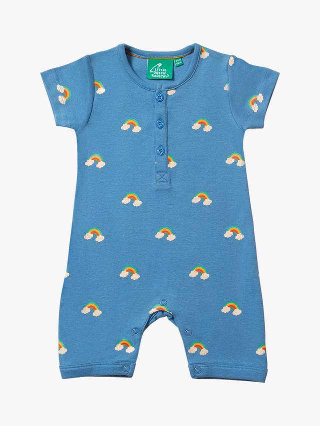 Детское боди из органического хлопка с радужным принтом Little Green Radicals, синий/разноцветный
Детское боди из органического хлопка с радужным принтом Little Green Radicals, синий/разноцветный