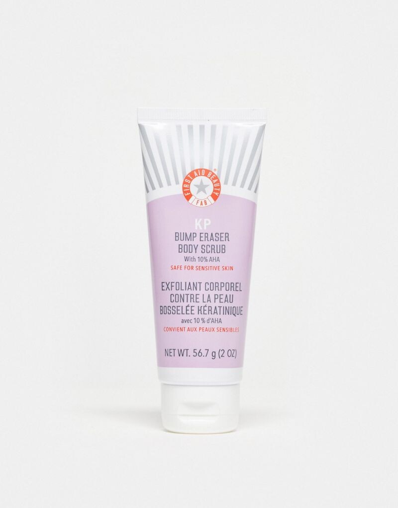 Разглаживающий скраб для тела First Aid Beauty Travel Size KP с 10% AHA, 56,7 г
Разглаживающий скраб для тела First Aid Beauty Travel Size KP с 10% AHA, 56,7 г