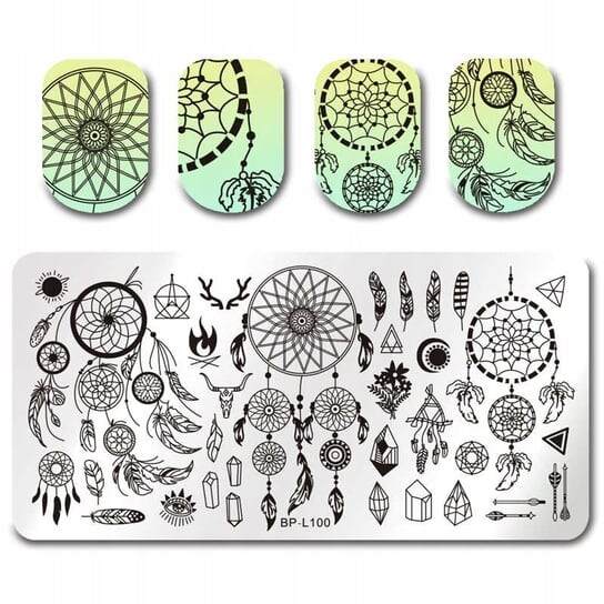 Пластина для штампа для ногтей, Tojato
Пластина для штампа для ногтей, Tojato