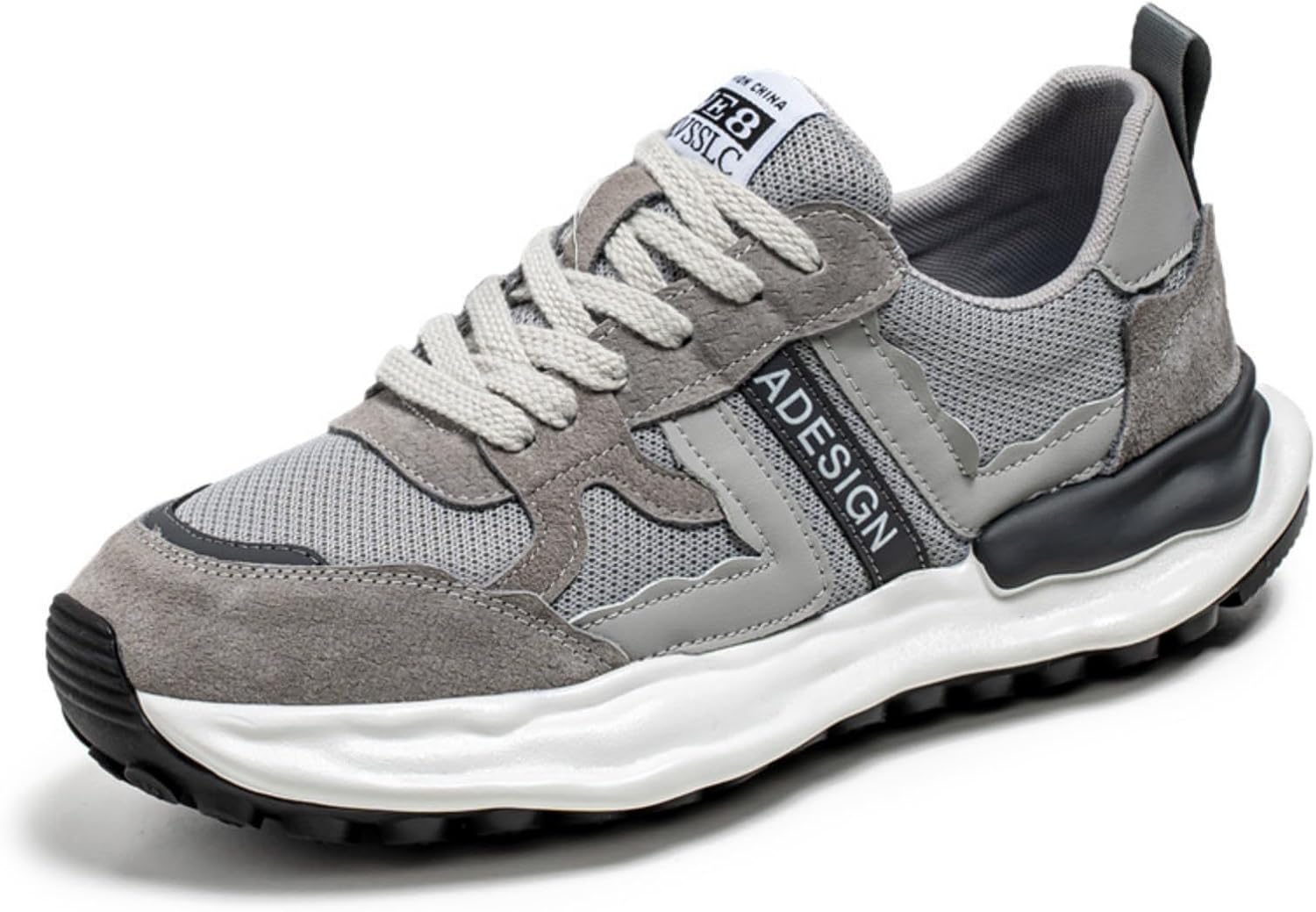 Мужские кроссовки с низким верхом в стиле color block, ретро стильные повседневные обувь с дышащим верхом, модные шнурованные кроссовки для ежедневной носки и уличной моды Aokisx, серый
Мужские кроссовки с низким верхом в стиле color block, ретро стильные повседневные обувь с дышащим верхом, модные шнурованные кроссовки для ежедневной носки и уличной моды Aokisx, серый