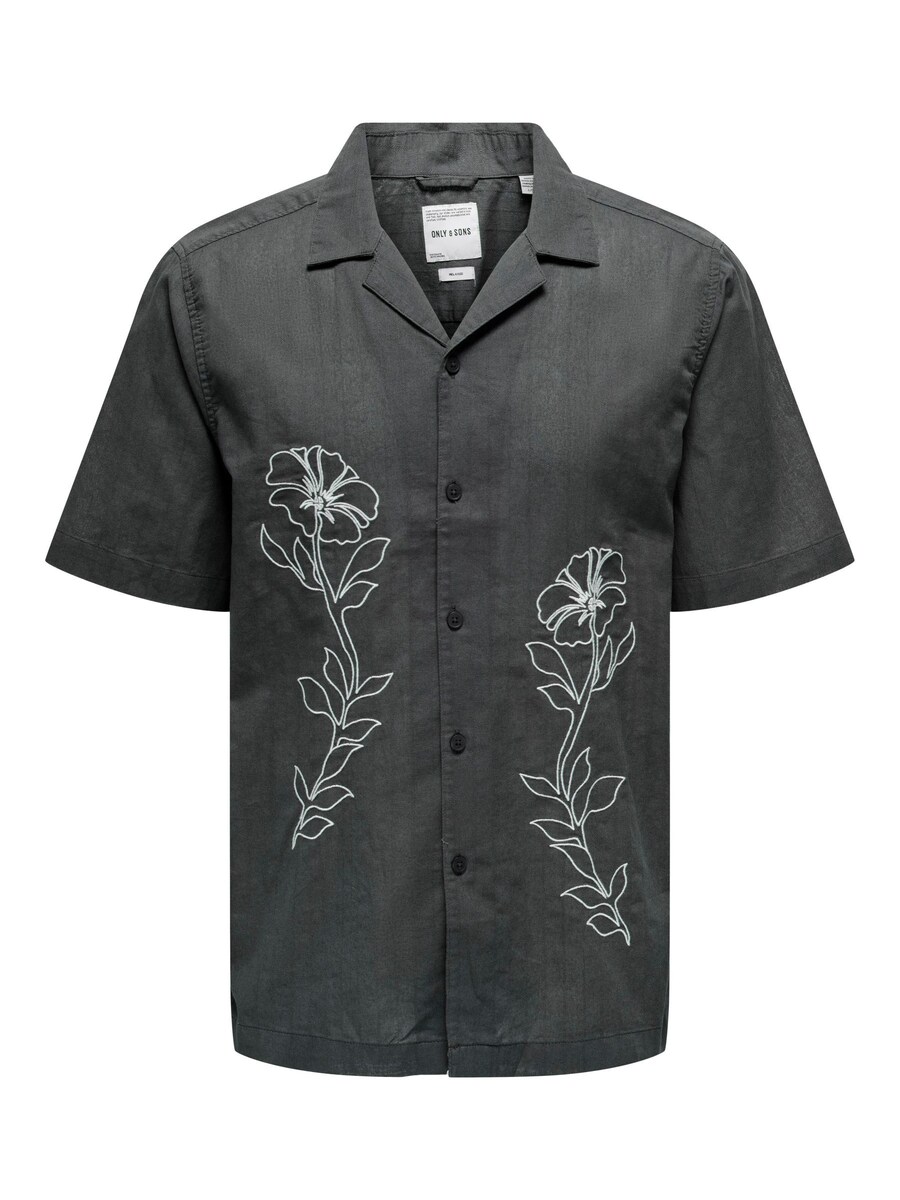 Рубашка на пуговицах Comfort fit Only & Sons ONSGali, темно-серый
Рубашка на пуговицах Comfort fit Only & Sons ONSGali, темно-серый