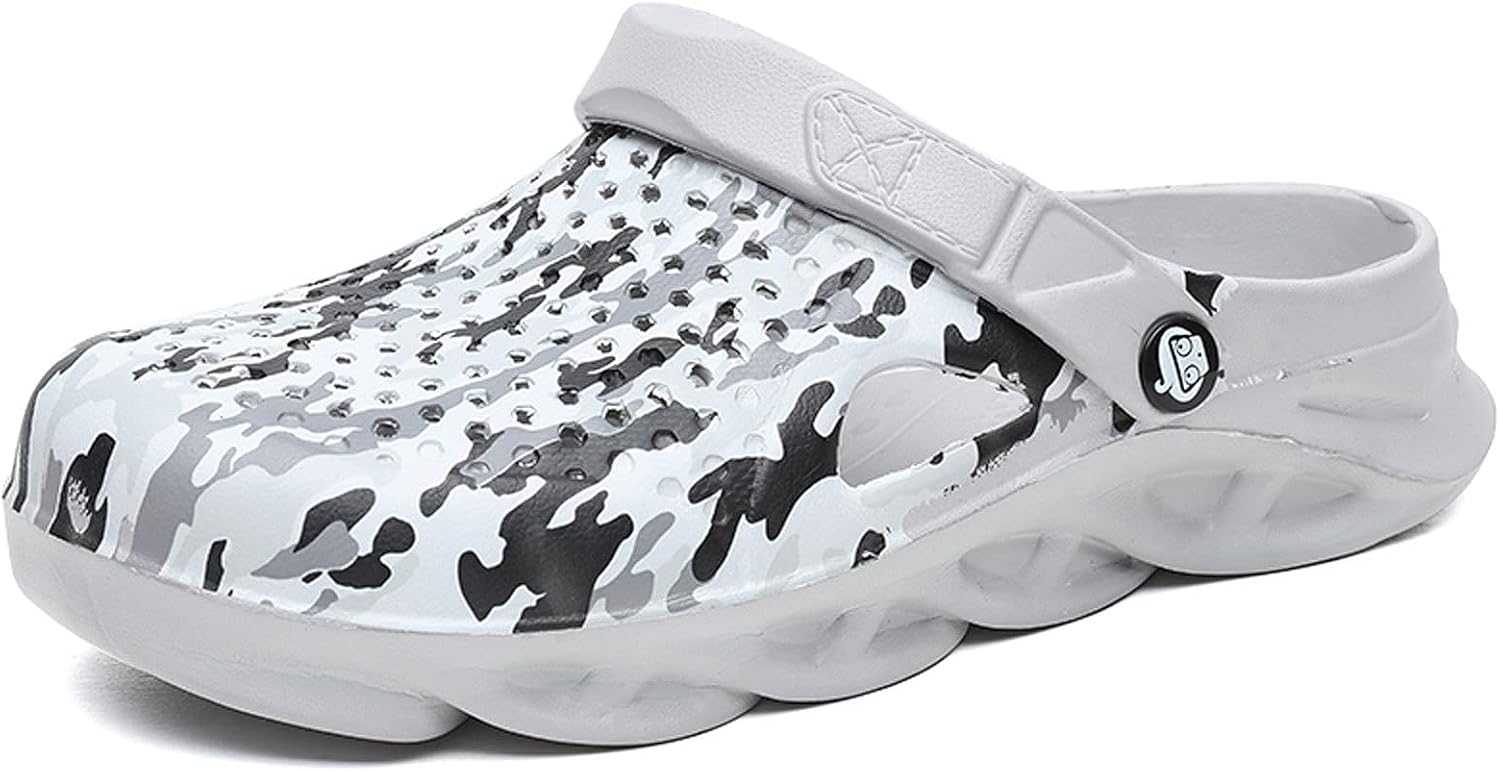 Садовые сабо FLIOZY для мужчин, водонепроницаемые сабо, летние дышащие спортивные сандалии, слипоны, пляжные сандалии, для улицы и дома, серый
Садовые сабо FLIOZY для мужчин, водонепроницаемые сабо, летние дышащие спортивные сандалии, слипоны, пляжные сандалии, для улицы и дома, серый