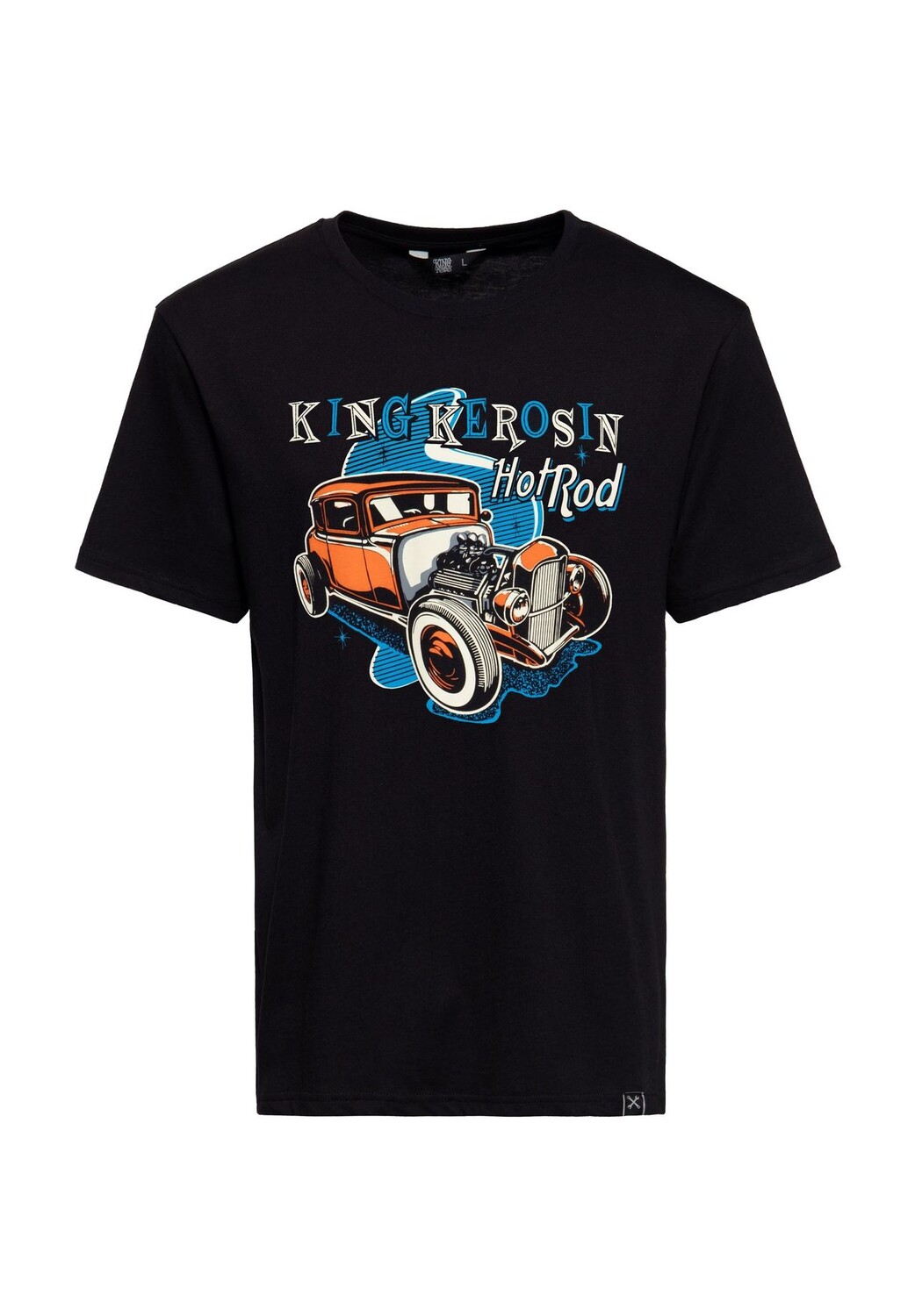 Рубашка с принтом Hot Rod KING KEROSIN, черный
Рубашка с принтом Hot Rod KING KEROSIN, черный