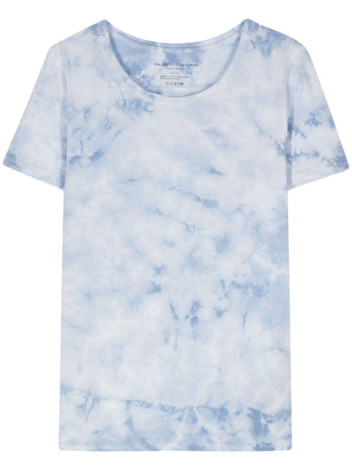 Футболка с принтом тай-дай Majestic Filatures, синяя
Футболка с принтом тай-дай Majestic Filatures, синяя