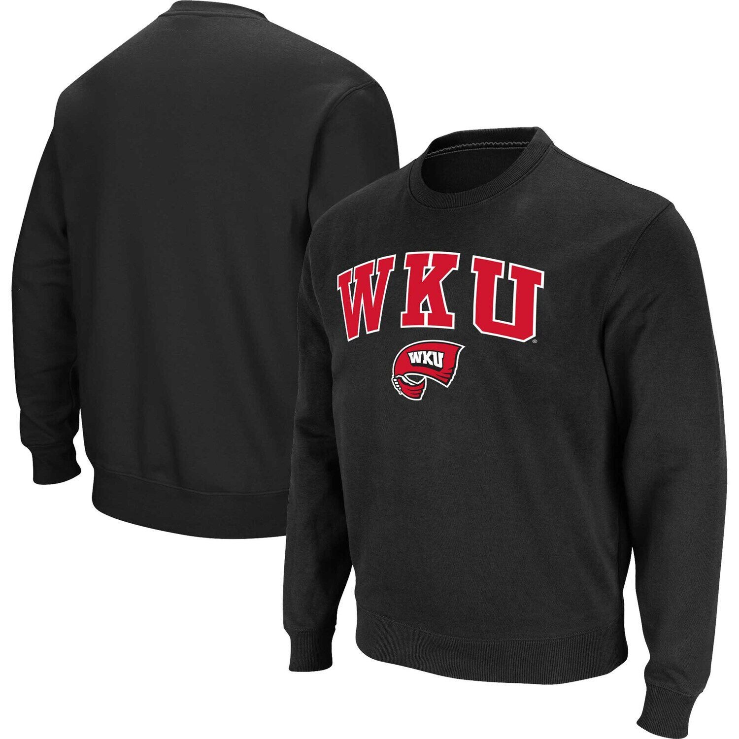 Мужской черный пуловер с логотипом Western Kentucky Hilltoppers с капюшоном и свитшотом Colosseum
Мужской черный пуловер с логотипом Western Kentucky Hilltoppers с капюшоном и свитшотом Colosseum