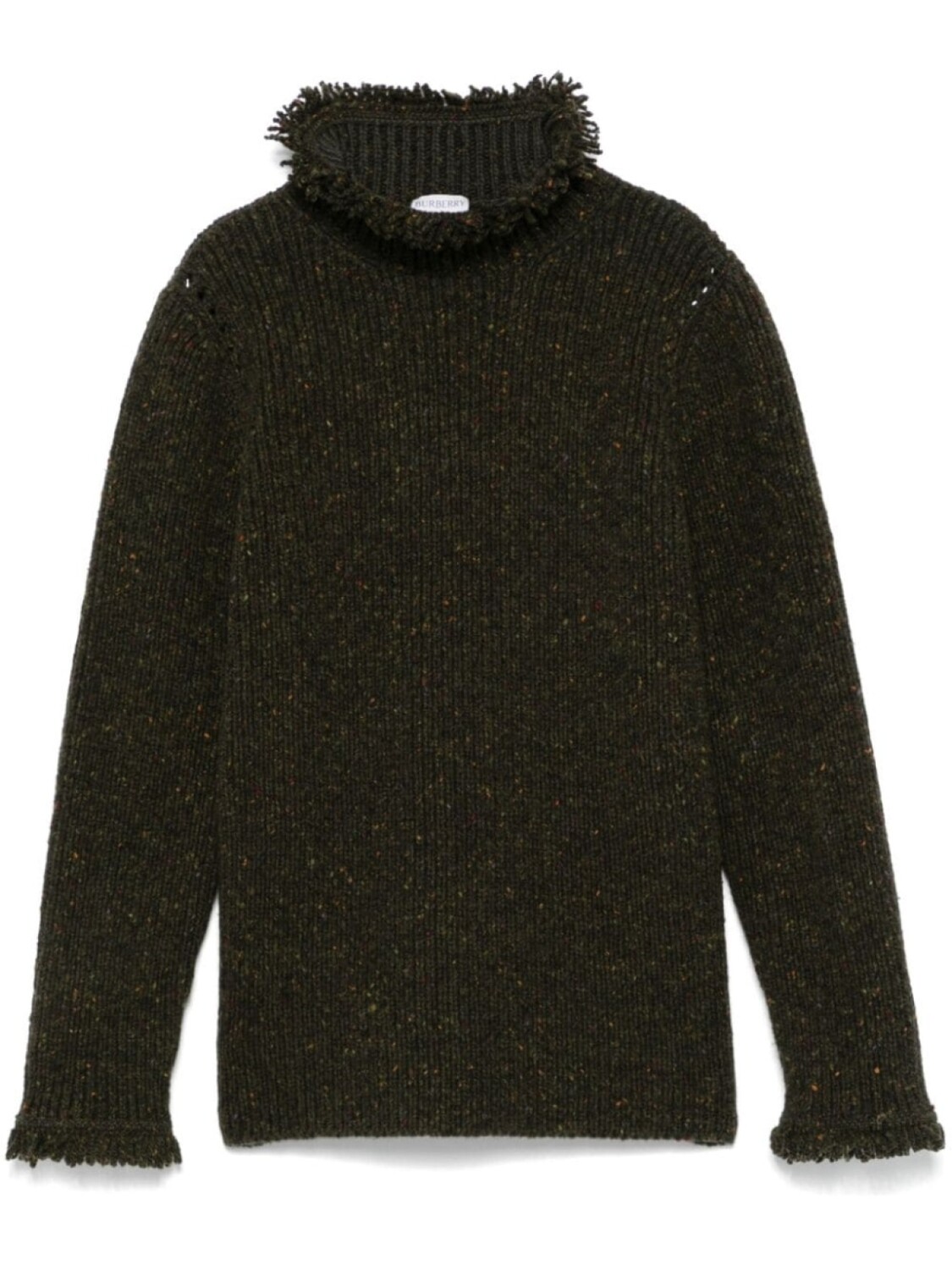 Burberry свитер с бахромой, зеленый
Burberry свитер с бахромой, зеленый