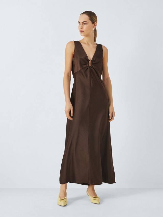 Макси-платье косого кроя John Lewis , коричневый
Макси-платье косого кроя John Lewis , коричневый