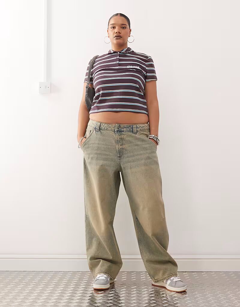 Джинсы COLLUSION Plus x001 antifit с эффектом солнечного отбеливания
Джинсы COLLUSION Plus x001 antifit с эффектом солнечного отбеливания