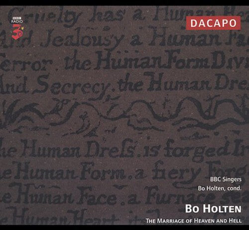 CD диск Holten / BBC Singers: Marriage of Heaven & Hell
CD диск Holten / BBC Singers: Marriage of Heaven & Hell