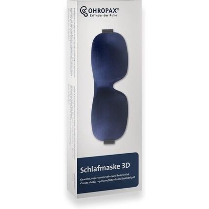 Маска для сна OHROPAX 3D синего цвета
Маска для сна OHROPAX 3D синего цвета