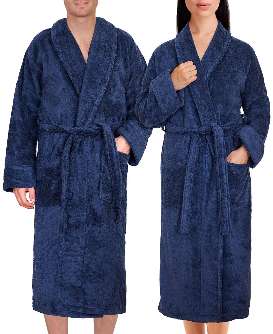 Легкие плюшевые банные халаты с воротником-шалью American Soft Linen, темно-синий
Легкие плюшевые банные халаты с воротником-шалью American Soft Linen, темно-синий