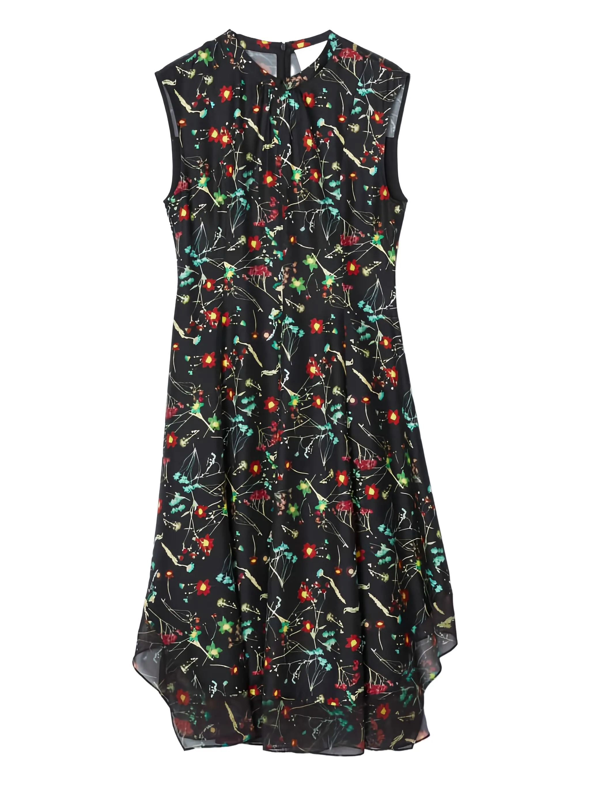Платье миди без рукавов с цветочным узором 3.1 Phillip Lim, черный
Платье миди без рукавов с цветочным узором 3.1 Phillip Lim, черный