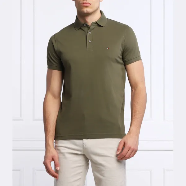 Рубашка-Поло узкого кроя 1985 года досада Tommy Hilfiger, зеленый
Рубашка-Поло узкого кроя 1985 года досада Tommy Hilfiger, зеленый