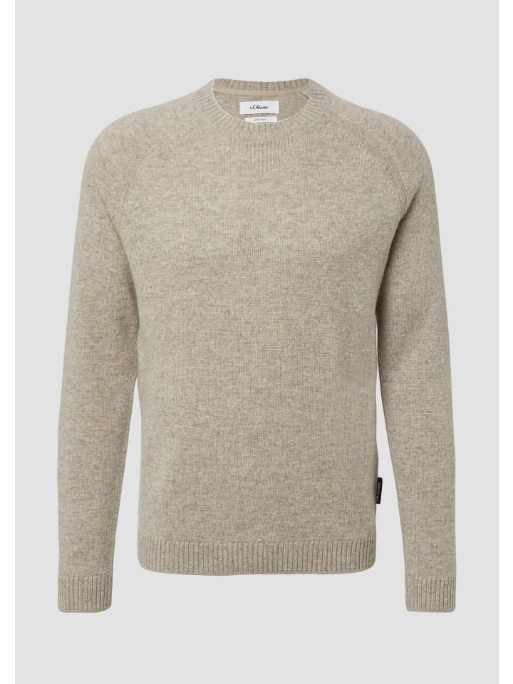 Вязаный свитер в цвете 80W0_бежевый s.Oliver
Вязаный свитер в цвете 80W0_бежевый s.Oliver