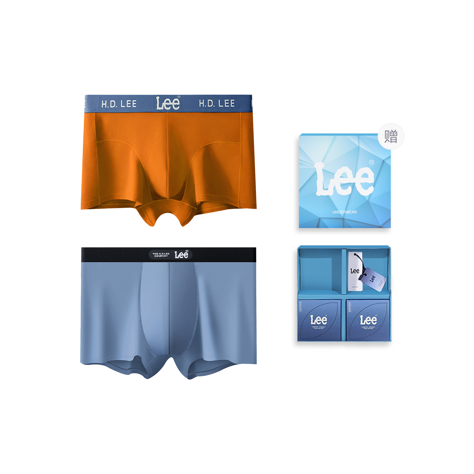 Lee Подарочный набор Cordura мужского белья 2 шт
Lee Подарочный набор Cordura мужского белья 2 шт