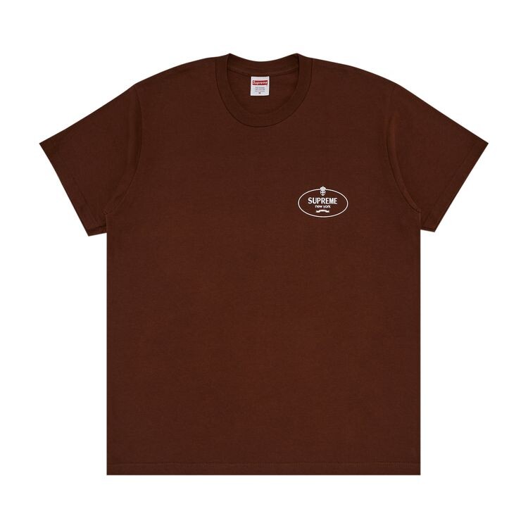 Футболка Supreme Crest Tee Brown, коричневый 
Футболка Supreme Crest Tee Brown, коричневый